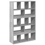 Casa si Gradina - Mobilier - Biblioteci si rafturi - Biblioteci - Biblioteca, gri sonoma, 100x33x156,5 cm, lemn prelucrat - Infinity.ro