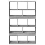 Casa si Gradina - Mobilier - Biblioteci si rafturi - Biblioteci - Biblioteca, gri sonoma, 100x33x156,5 cm, lemn prelucrat - Infinity.ro