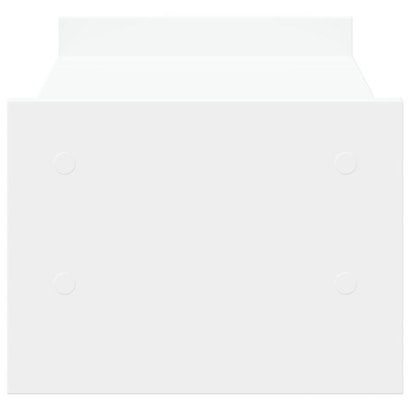 Laptop, Telefoane si Tablete - Laptopuri si accesorii - Accesorii Laptop - Standuri/Coolere notebook - Suport pentru monitor, alb, 50x27x20 cm, lemn prelucrat - Infinity.ro