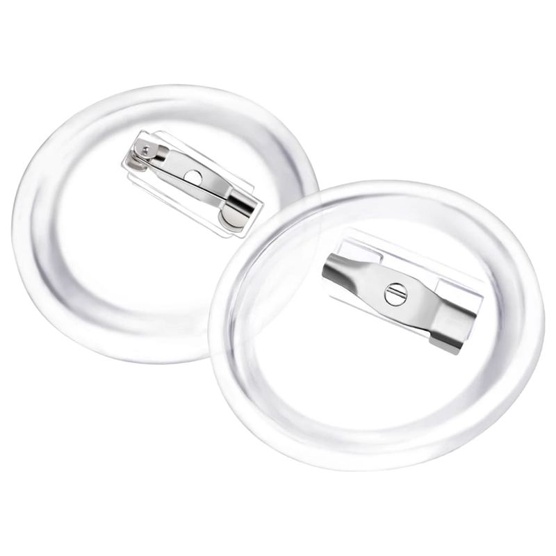 Casa si Gradina - Constructii - Echipamente de lucru - Accesorii echipamente protectia muncii - Set de ecusoane cu ac, 100 seturi, 25 mm, acril - Infinity.ro