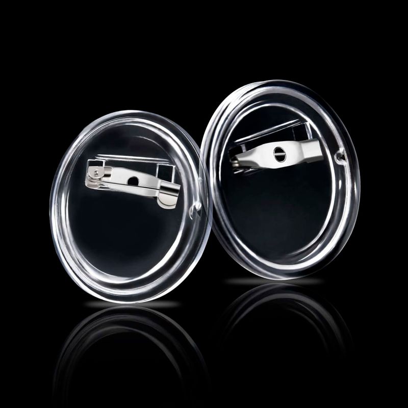 Casa si Gradina - Constructii - Echipamente de lucru - Accesorii echipamente protectia muncii - Set de ecusoane cu ac, 100 seturi, 25 mm, acril - Infinity.ro