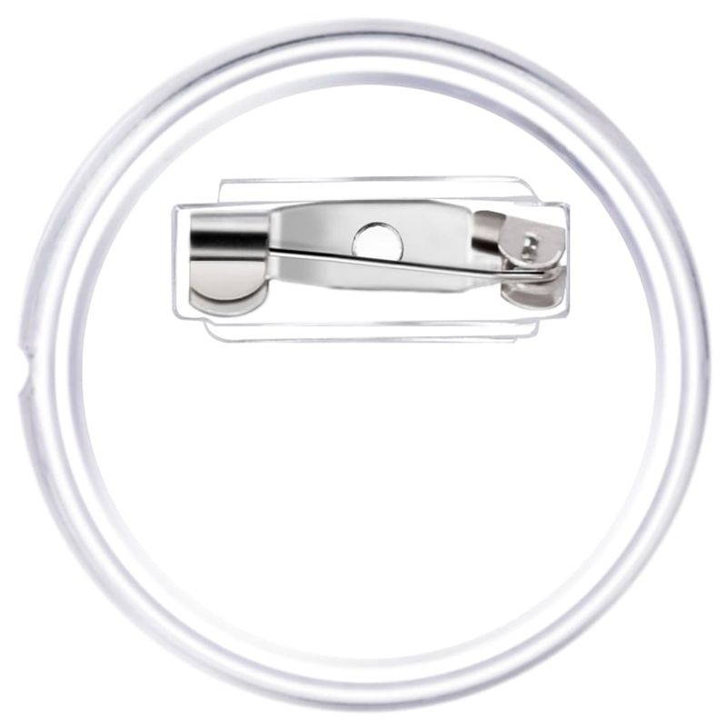Casa si Gradina - Constructii - Echipamente de lucru - Accesorii echipamente protectia muncii - Set de ecusoane cu ac, 100 seturi, 25 mm, acril - Infinity.ro