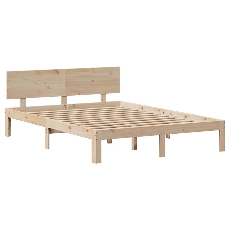 Casa si Gradina - Mobilier - Paturi si accesorii - Paturi - Cadru de pat cu sertare, 160x200 cm, lemn masiv pin - Infinity.ro