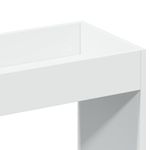 Casa si Gradina - Mobilier - Biblioteci si rafturi - Biblioteci - Dulap inalt, alb, 92x33x140 cm, lemn prelucrat - Infinity.ro