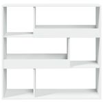 Casa si Gradina - Mobilier - Biblioteci si rafturi - Biblioteci - Biblioteca/Separator camera, alb, 100x33x94,5 cm - Infinity.ro