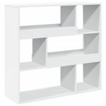 Casa si Gradina - Mobilier - Biblioteci si rafturi - Biblioteci - Biblioteca/Separator camera, alb, 100x33x94,5 cm - Infinity.ro
