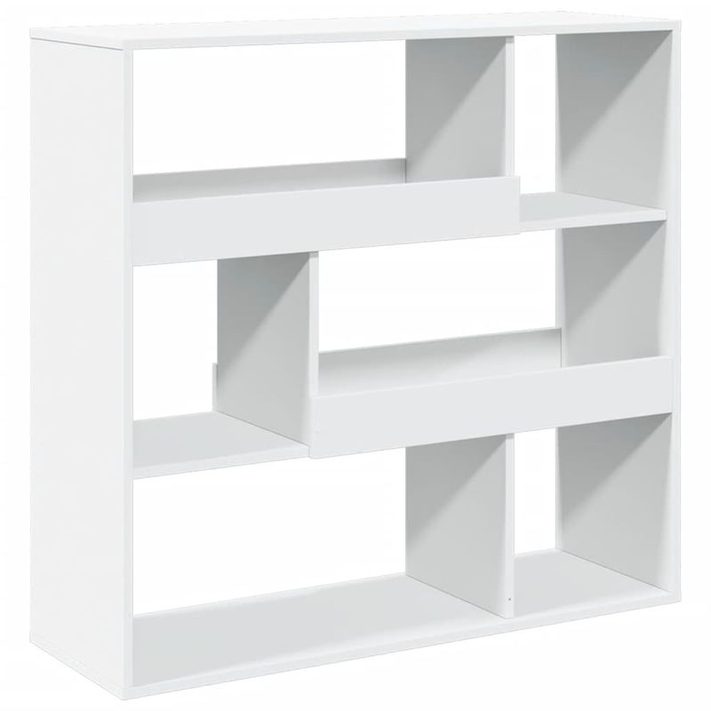 Casa si Gradina - Mobilier - Biblioteci si rafturi - Biblioteci - Biblioteca/Separator camera, alb, 100x33x94,5 cm - Infinity.ro