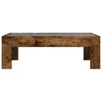 Casa si Gradina - Mobilier - Mese si birouri - Masute de cafea - Masuta de cafea cu LED infinity, stejar fumuriu, 90x50x30 cm - Infinity.ro
