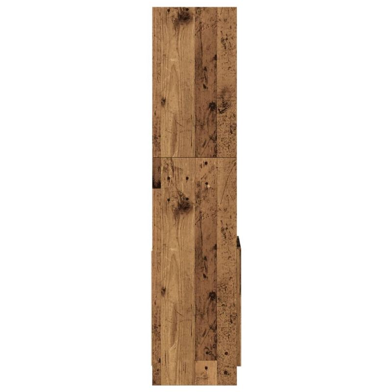 Casa si Gradina - Mobilier - Biblioteci si rafturi - Biblioteci - Dulap inalt, lemn vechi, 92x33x140 cm, lemn prelucrat - Infinity.ro