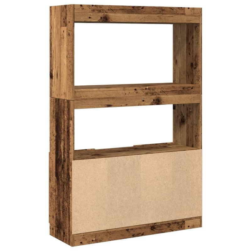 Casa si Gradina - Mobilier - Biblioteci si rafturi - Biblioteci - Dulap inalt, lemn vechi, 92x33x140 cm, lemn prelucrat - Infinity.ro