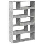 Casa si Gradina - Mobilier - Biblioteci si rafturi - Biblioteci - Separator de camera, gri beton, 100x33x156,5 cm, lemn prelucrat - Infinity.ro