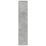 Casa si Gradina - Mobilier - Biblioteci si rafturi - Biblioteci - Separator de camera, gri beton, 100x33x156,5 cm, lemn prelucrat - Infinity.ro
