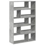 Casa si Gradina - Mobilier - Biblioteci si rafturi - Biblioteci - Separator de camera, gri beton, 100x33x156,5 cm, lemn prelucrat - Infinity.ro