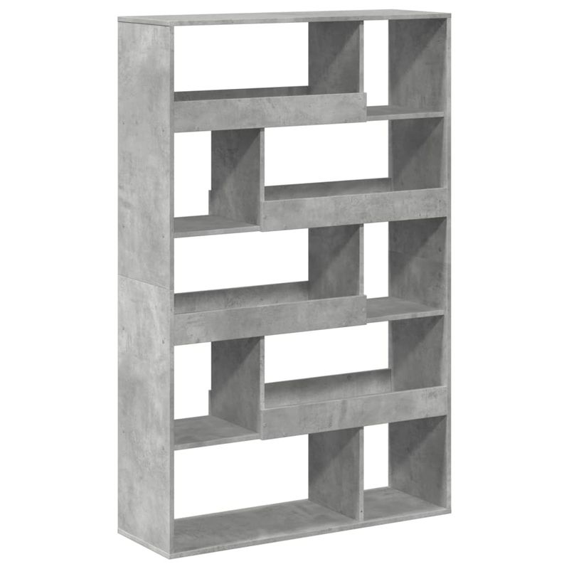 Casa si Gradina - Mobilier - Biblioteci si rafturi - Biblioteci - Separator de camera, gri beton, 100x33x156,5 cm, lemn prelucrat - Infinity.ro
