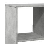 Casa si Gradina - Mobilier - Biblioteci si rafturi - Biblioteci - Separator de camera, gri beton, 100x33x156,5 cm, lemn prelucrat - Infinity.ro