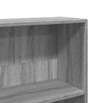 Casa si Gradina - Mobilier - Biblioteci si rafturi - Biblioteci - Biblioteca, gri sonoma, 80x24x143 cm, lemn prelucrat - Infinity.ro