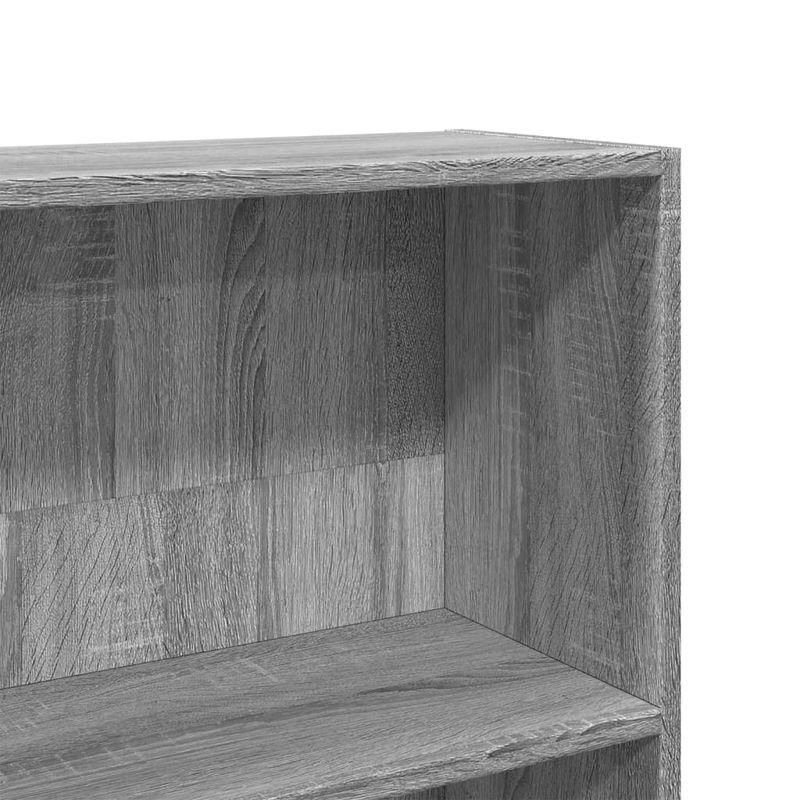 Casa si Gradina - Mobilier - Biblioteci si rafturi - Biblioteci - Biblioteca, gri sonoma, 80x24x143 cm, lemn prelucrat - Infinity.ro