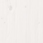 Casa si Gradina - Mobilier - Comode si corpuri - Noptiere - Noptiera cu birou, alb, 232x112x75 cm lemn masiv de pin - Infinity.ro