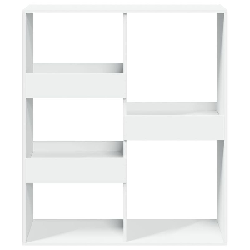 Casa si Gradina - Mobilier - Biblioteci si rafturi - Biblioteci - Separator de camera, alb, 100x33x115 cm, lemn prelucrat - Infinity.ro