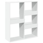 Casa si Gradina - Mobilier - Biblioteci si rafturi - Biblioteci - Separator de camera, alb, 100x33x115 cm, lemn prelucrat - Infinity.ro
