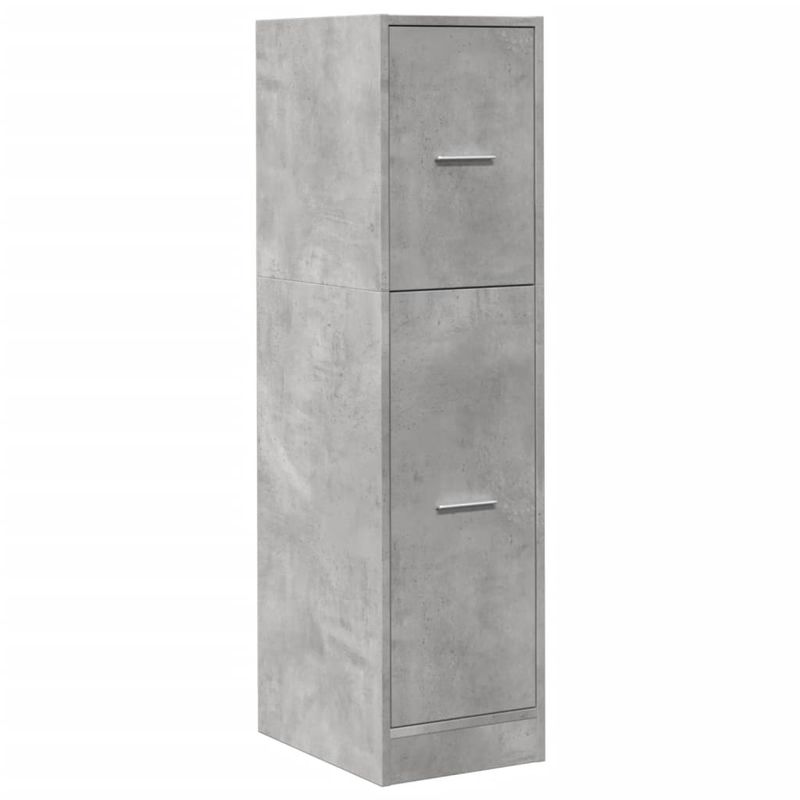 Casa si Gradina - Mobilier - Dulapuri si sifoniere - Dulapuri - Dulap de farmacie, gri beton, 30x41x118 cm, lemn prelucrat - Infinity.ro