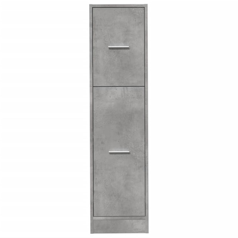 Casa si Gradina - Mobilier - Dulapuri si sifoniere - Dulapuri - Dulap de farmacie, gri beton, 30x41x118 cm, lemn prelucrat - Infinity.ro