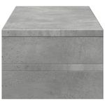 Laptop, Telefoane si Tablete - Laptopuri si accesorii - Accesorii Laptop - Standuri/Coolere notebook - Suport de monitor, gri beton, 54x22x15 cm, lemn prelucrat - Infinity.ro