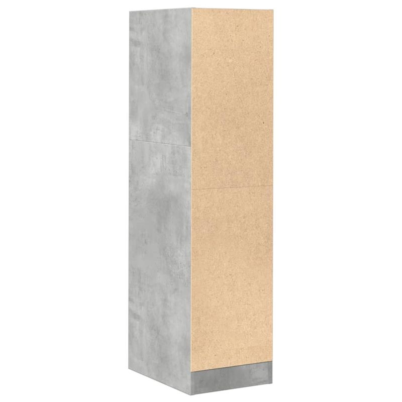 Casa si Gradina - Mobilier - Dulapuri si sifoniere - Dulapuri - Dulap de farmacie, gri beton, 30x41x118 cm, lemn prelucrat - Infinity.ro