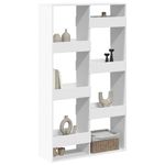 Casa si Gradina - Mobilier - Biblioteci si rafturi - Biblioteci - Separator de camera, alb, 100x33x175 cm, lemn prelucrat - Infinity.ro