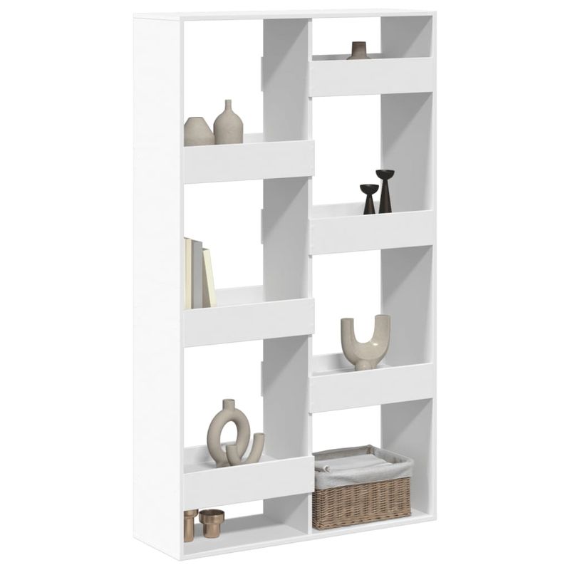 Casa si Gradina - Mobilier - Biblioteci si rafturi - Biblioteci - Separator de camera, alb, 100x33x175 cm, lemn prelucrat - Infinity.ro
