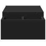 Laptop, Telefoane si Tablete - Laptopuri si accesorii - Accesorii Laptop - Standuri/Coolere notebook - Suport monitor cu depozitare, negru, 70x27x15cm, lemn prelucrat - Infinity.ro