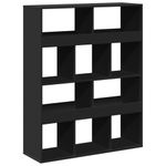 Casa si Gradina - Mobilier - Biblioteci si rafturi - Biblioteci - Biblioteca, negru, 100x33x125,5 cm, lemn prelucrat - Infinity.ro
