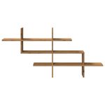 Casa si Gradina - Mobilier - Biblioteci si rafturi - Rafturi - Raft de perete stejar artizanal 124,5x18x60,5 cm lemn prelucrat - Infinity.ro