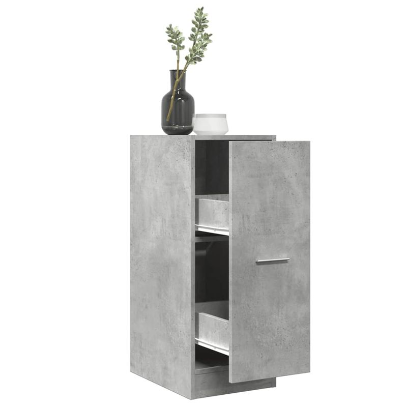 Casa si Gradina - Mobilier - Dulapuri si sifoniere - Dulapuri - Dulap de farmacie, gri beton, 30x41x77,5 cm, lemn prelucrat - Infinity.ro