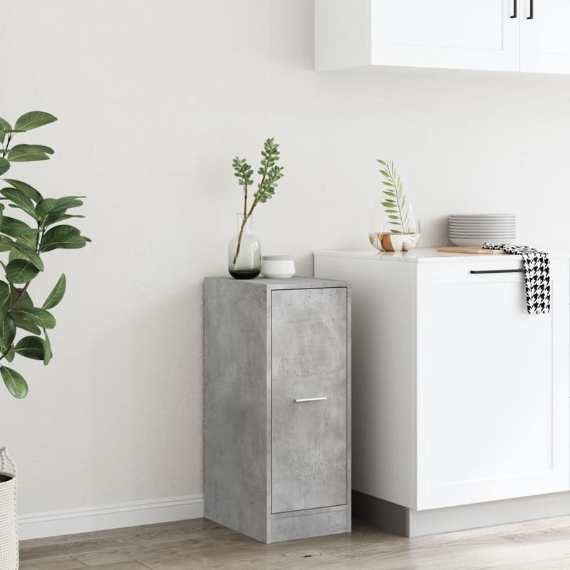Casa si Gradina - Mobilier - Dulapuri si sifoniere - Dulapuri - Dulap de farmacie, gri beton, 30x41x77,5 cm, lemn prelucrat - Infinity.ro