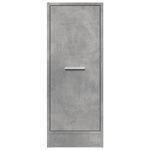 Casa si Gradina - Mobilier - Dulapuri si sifoniere - Dulapuri - Dulap de farmacie, gri beton, 30x41x77,5 cm, lemn prelucrat - Infinity.ro