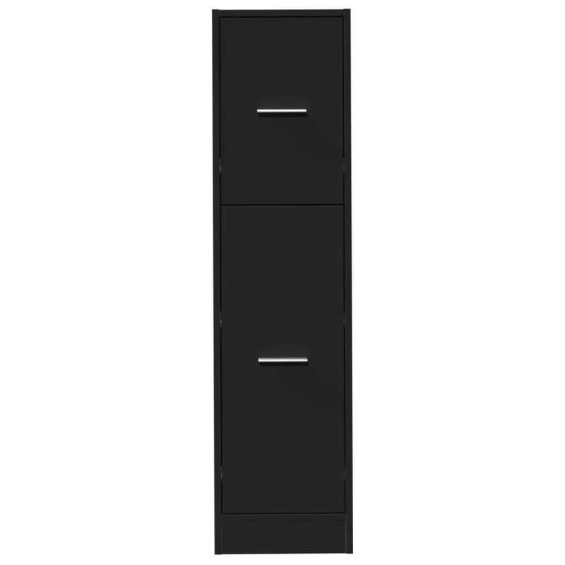 Casa si Gradina - Mobilier - Dulapuri si sifoniere - Dulapuri - Dulap de farmacie, negru, 30x41x118 cm, lemn prelucrat - Infinity.ro