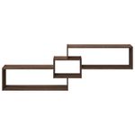 Casa si Gradina - Mobilier - Biblioteci si rafturi - Rafturi - Dulap de perete, stejar maro, 158x18x53 cm, lemn prelucrat - Infinity.ro