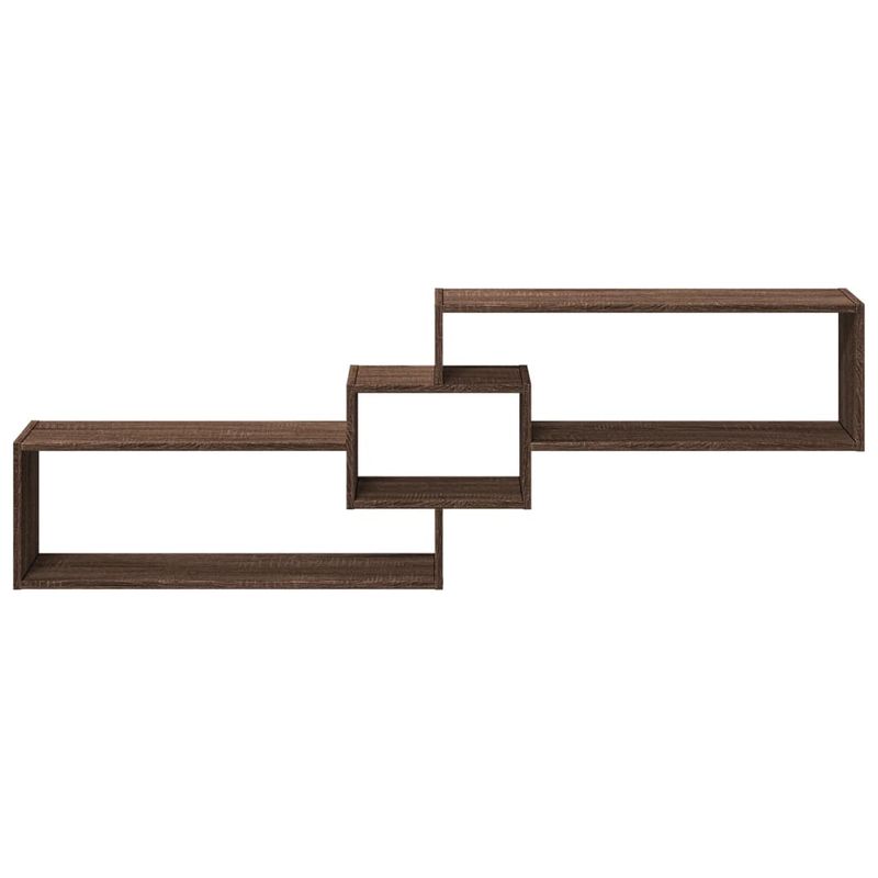 Casa si Gradina - Mobilier - Biblioteci si rafturi - Rafturi - Dulap de perete, stejar maro, 158x18x53 cm, lemn prelucrat - Infinity.ro