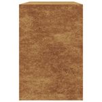 Casa si Gradina - Termice - Sobe, Seminee si accesorii - Accesorii seminee si sobe - Suport pentru lemne de foc, 100x40x60 cm, otel corten - Infinity.ro