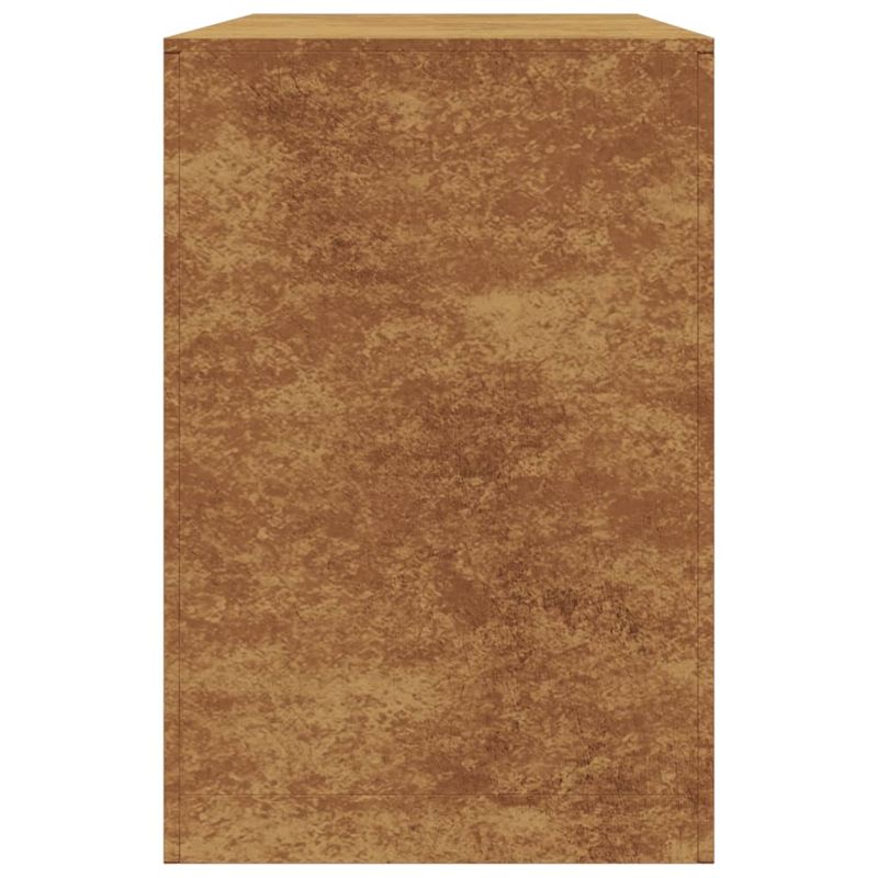 Casa si Gradina - Termice - Sobe, Seminee si accesorii - Accesorii seminee si sobe - Suport pentru lemne de foc, 100x40x60 cm, otel corten - Infinity.ro