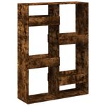 Casa si Gradina - Mobilier - Biblioteci si rafturi - Biblioteci - Separator camera, stejar fumuriu, 100x33x135 cm, lemn prelucrat - Infinity.ro