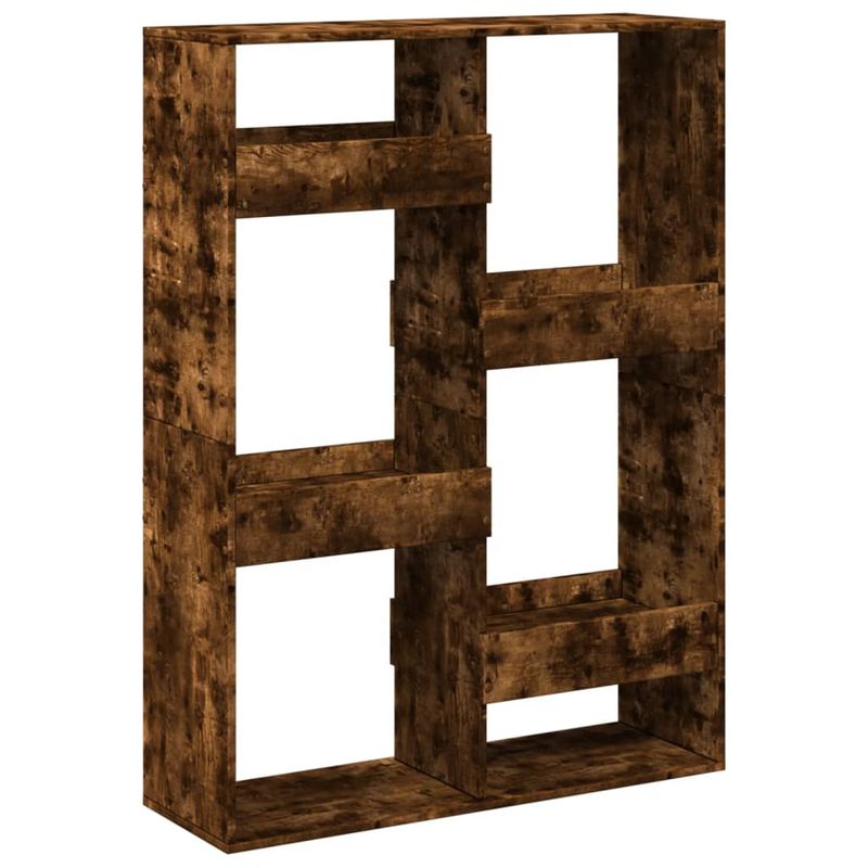 Casa si Gradina - Mobilier - Biblioteci si rafturi - Biblioteci - Separator camera, stejar fumuriu, 100x33x135 cm, lemn prelucrat - Infinity.ro