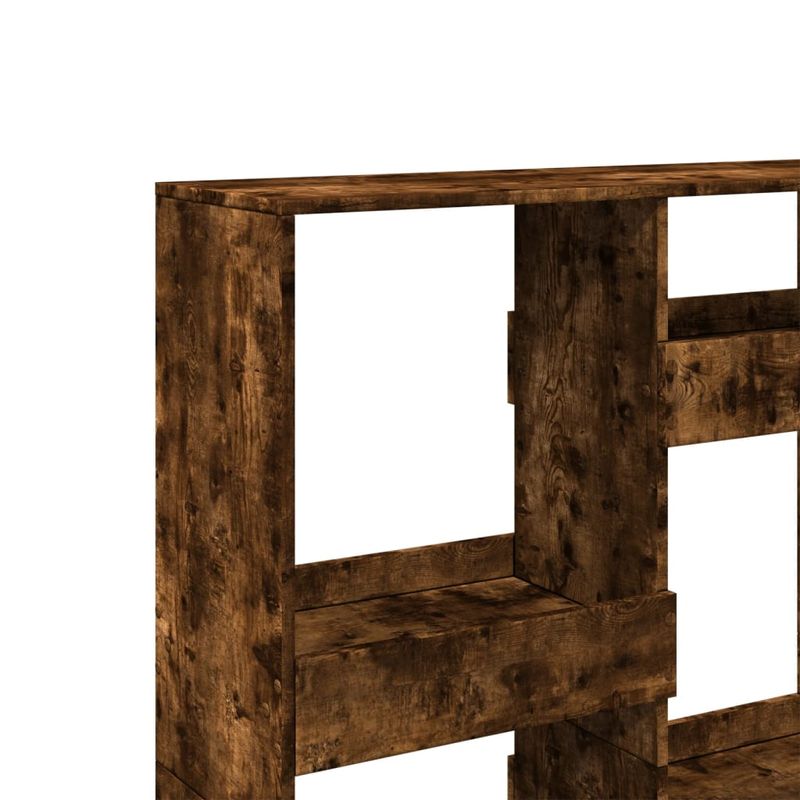 Casa si Gradina - Mobilier - Biblioteci si rafturi - Biblioteci - Separator camera, stejar fumuriu, 100x33x135 cm, lemn prelucrat - Infinity.ro