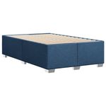 Casa si Gradina - Mobilier - Paturi si accesorii - Paturi - Pat box spring cu saltea, albastru, 120x190 cm, material textil - Infinity.ro