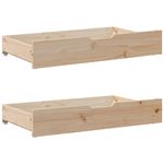 Casa si Gradina - Mobilier - Paturi si accesorii - Paturi - Cadru de pat fara saltea, 150x200 cm, lemn masiv pin - Infinity.ro