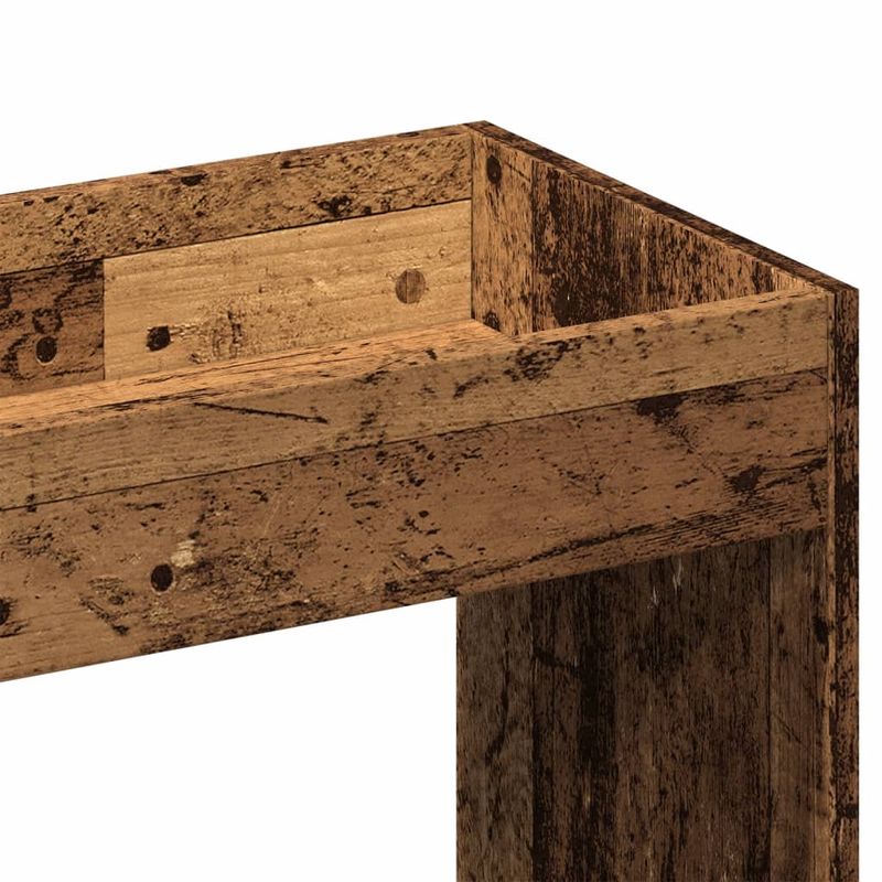 Casa si Gradina - Mobilier - Biblioteci si rafturi - Biblioteci - Dulap inalt, lemn vechi, 92x33x180 cm, lemn prelucrat - Infinity.ro