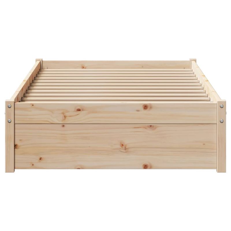 Casa si Gradina - Mobilier - Paturi si accesorii - Paturi - Cadru pat fara saltea, 90x190 cm, lemn masiv de pin - Infinity.ro