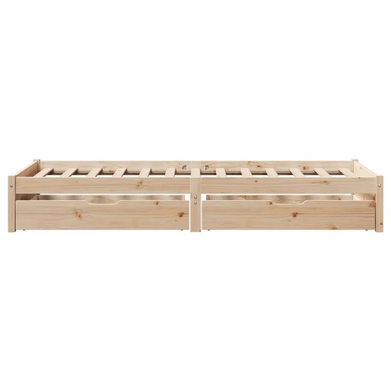 Casa si Gradina - Mobilier - Paturi si accesorii - Paturi - Cadru pat fara saltea, 90x190 cm, lemn masiv de pin - Infinity.ro