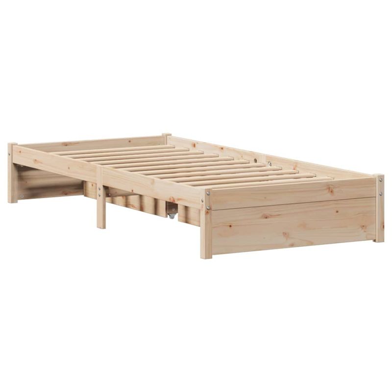 Casa si Gradina - Mobilier - Paturi si accesorii - Paturi - Cadru pat fara saltea, 90x190 cm, lemn masiv de pin - Infinity.ro